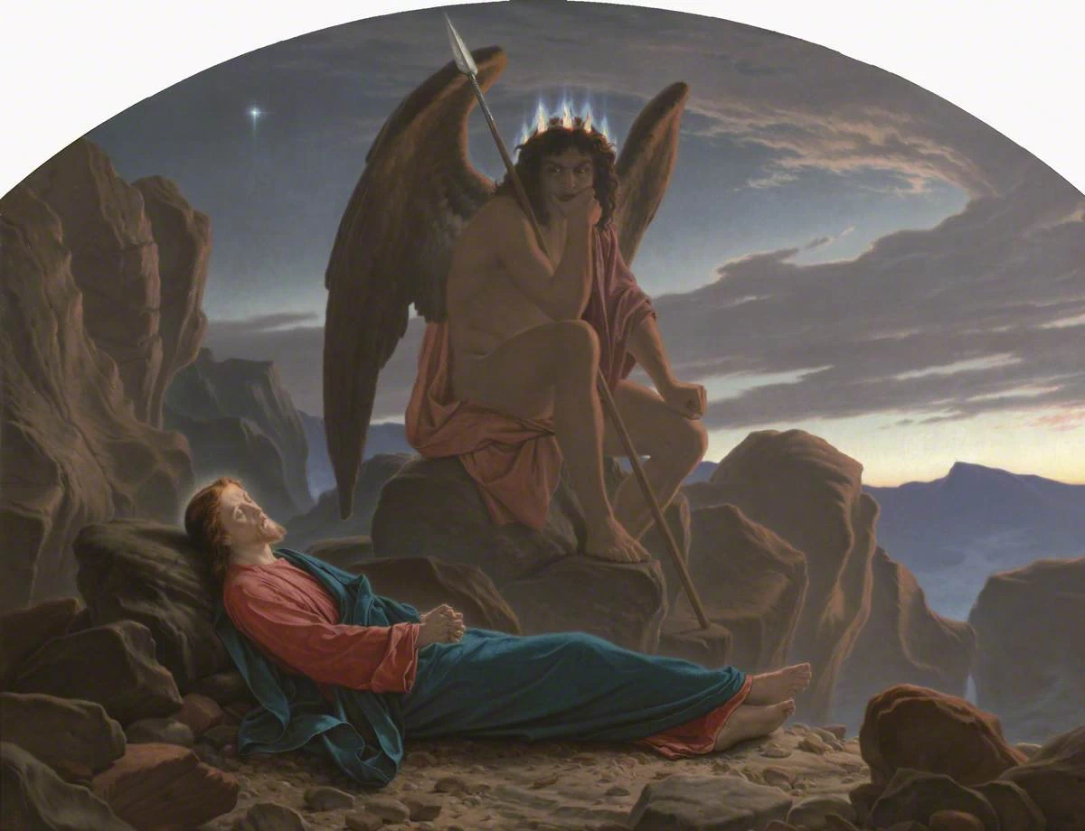 Satana osserva il sonno di Cristo